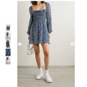 Sale🌈Reformation Morris ruffled shirred floral